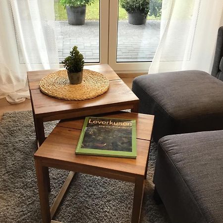 Apartment 1 Mit Terrasse Und Pkw-Stellplatz 勒沃库森 外观 照片